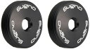 スギノ(Sugino) CNS Alloy Dust Cap 2個入(ボルト別売) ブラック