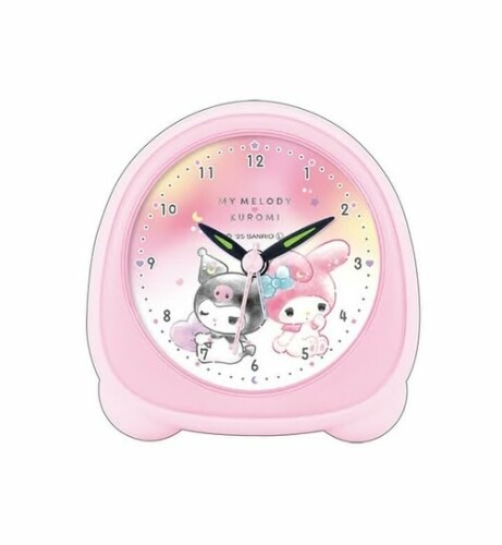サンリオ マイメロディ・クロミ ミニライトクロック