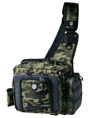 がまかつ(Gamakatsu) ランガン ショルダーバッグ2.0 LE323#2カモブラック