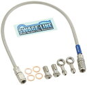SWAGE LINE(スウェッジライン) リアブレーキホースキット ステンレス クリアホース CB1300SB 05-09 ABS不可 STR151