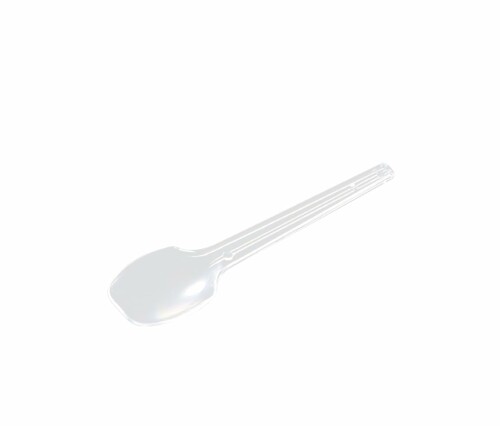 中央化学 使い捨て スプーン デザート プラスチック 袋入 個包装 弁当 テイクアウト 透明 100本入 10cm