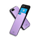 TORU CX SLIDE iPhone SE3 2022/iPhone SE2 2020/iPhone 8/iPhone 7 ケース カード収納 スライド式 カードホルダー 耐衝撃 デュアルレイヤー ハイブリッド ウォレットケース ハード カバー (ストラップ含ま)