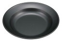 キャプテンスタッグ(CAPTAIN STAG) テーブルウェア プレート 皿 食器 丸型 カレー皿 ふっ素樹脂加工 外径220×高さ30mm 日本製 メタリック...