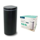 おむつ処理用ゴミ箱 DEO・PAIL(デオペール) 21L カセット1個付 防臭 消臭 抗菌 ベビー 介護用 (本体+カセット3個付, ブラック)