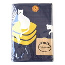 Miyamoto-Towel 風呂敷 おざぶ猫 70×70cm おかみさんの大風呂敷 6560