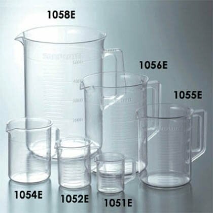 サンプラ TPX手付きビーカー 5L 1058E