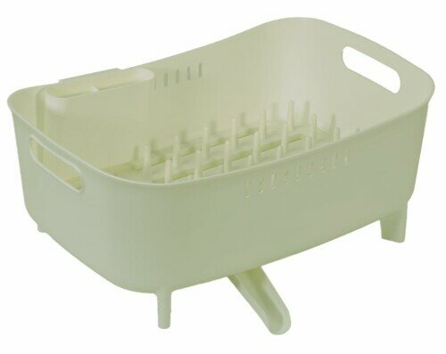 パール金属 食器 水切り かご バスケット 排水ノズル式 日本製 キッチンセレクト HC-340