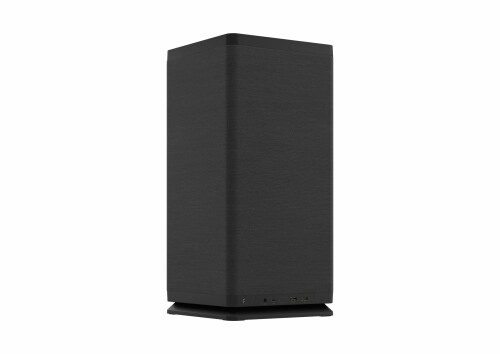 Fractal Design Mood Black ファブリック外装採用 超省スペースサイズ ミニタワー Mini-ITX PCケース ブラック FD-C-MOD1N-02 CS8228