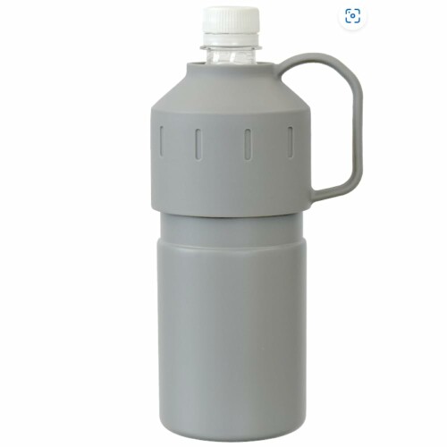 パークレーン ペットボトルホルダー クールグレー 水筒 保冷 ペットボトルクーラー 500ml 650ml 真空断..
