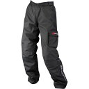 (KOMINE) バイク用 パンツ ウインターオーバーパンツII PK-908 741 秋冬向け 防水 防寒 防風 07-908 Black 6XLB