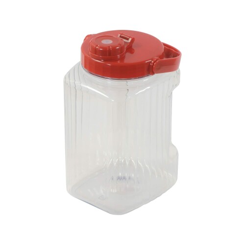 パール金属 保存容器 梅酒瓶 梅瓶 3L 果実酒 漬物 角型 PET樹脂製 日本製 軽くて割れにくい HB-6935