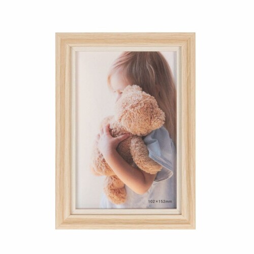 KING インナーフレーム 写真立て KGサイズ ナチュラル/ホワイト 826527