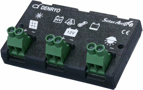 電菱 太陽電池充放電コントローラーSA-BA20（Solar Amp B） 12V/20A PWM denryo