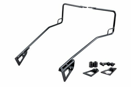 キジマ(Kijima) バイクパーツ バッグサポート 左右セット スチール製グロスブラック仕上げ Vストローム250SX('23-) 210-4997(2)