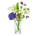 LSA(エルエスエー) フラワーベース(花器) クリア 高さ22cm FLOWER(フラワー) G807-22-992