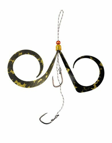 JACKALL(ジャッカル) 鉛式ビンビンスイッチ スペアラバーフックセット ブラックゴールド