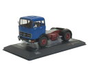 イクソ 1/43 メルセデスベンツ LPS 1632 1970 ブルー トラクターヘッド 完成品