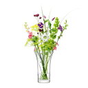 LSA(エルエスエー) フラワーベース(花器) クリア 高さ26cm FLOWER(フラワー) G457-26-992