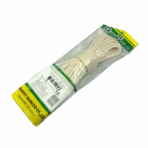 三友産業 ロープシリーズ綿金剛打 HR-072 5mm×10m