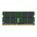 キングストン Kingston ノートPC用メモリ DDR4 3200MT/秒 16GBx1枚 CL22 1.2V Non-ECC Unbuffered SODIMM KVR32S22D8/16 製品寿命期間保証