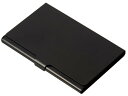 レイメイ藤井 名刺入れ アルミカードケース 25枚収納 マットブラック CHA1056MB