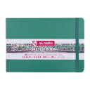 ターレンスジャパン(Talens Japan) Royal アートクリエーションスケッチブック 絵を描く手帳 21×15cm フォレストグリーン T9314-3...