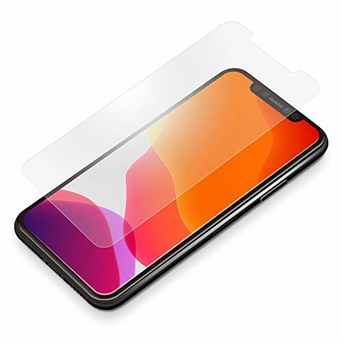 プレミアムスタイル PG-19BSF03 iPhone 11用 治具付き 液晶保護フィルム 衝撃吸収 アンチグレア