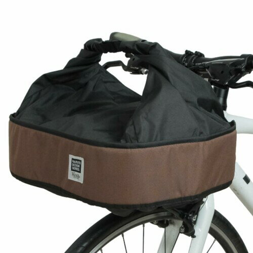 マルト(MARUTO) 自転車 カゴカバー 浅いカゴ用カバー D-2F-600LBC チョコ