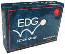 エドウィンゴルフ(Edwin Golf) マットカラー ゴルフボール 1ダース(12個入り) レッド EDBA-3776(4)
