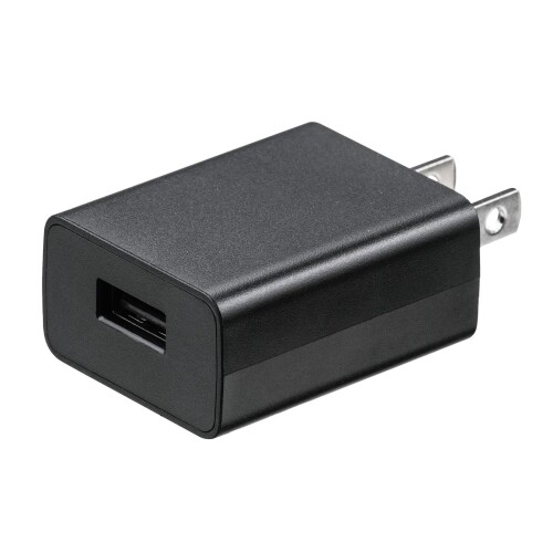 サンワサプライ(Sanwa Supply) USB充電器 USB A×1ポート(1A) USBアダプター/コンセント ブラック ACA-IP86BK サンワサプライ(Sanwa Supply) USB充電器 USB A×1ポート(1A) USBアダプター/コンセント ブラック ACA-IP86BK