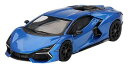 MINI GT 1/64 ランボルギーニ レヴエルト ブルーエレオス (右ハンドル) 完成品