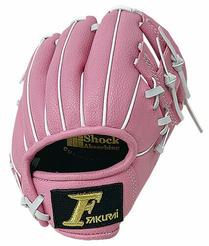 サクライ貿易 (SAKURAI) FALCON(ファルコン) オールラウンド用グローブ プレゼント FG-1009 ピンク