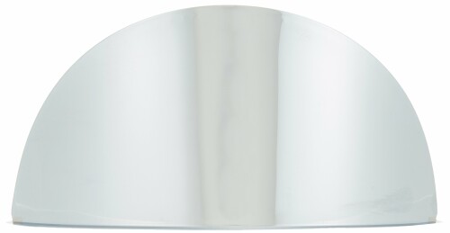 キタコ(KITACO) ヘッドライトライトバイザー [ファイ]130 クロームメッキ 70mmロング モンキー(MONKEY) 800-0100110