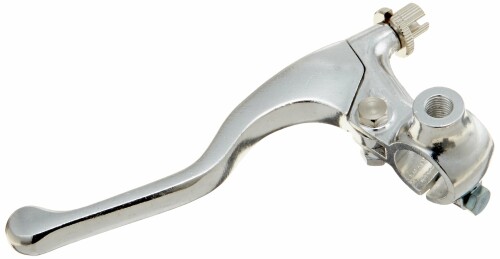 キタコ(KITACO) 左レバー&ホルダーセット(ミラーホルダー付) モンキー(MONKEY)等 ショート/シルバー 525-0701100