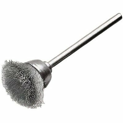 LESSMANN(レスマン) 軸付ミニチュアカップ型ブラシ [ファイ]18 ステンレス線 430323