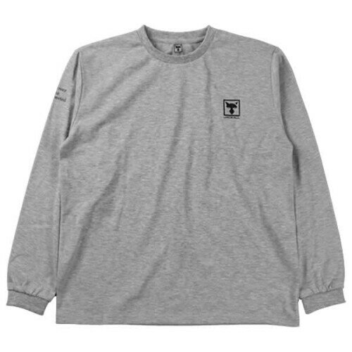 JACKALL(ジャッカル) ロングスリーブ ティー（抗菌防臭） グレー XXLサイズ
