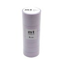 カモ井加工紙(Kamoi Kakoshi) mt マスキングテープ 8P 幅15mm×7m 493 パステルラベンダー MT08P493