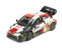 イクソモデル B トヨタ GR ヤリス RALLY1 22年エストニア #33 E.Evans/S.Martin 1/43 RAM860