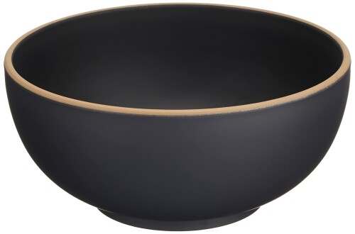 宮本産業 エッジライン 麺どんぶり BK サイズ:約[ファイ]18.5 H8.5 133141