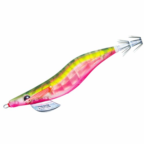 DUEL (デュエル) エギ イカ釣り ルアー LQ (レンズ 透明布巻) 3.0号 21:深場グリーン イカ釣り、アオリイカ、エギング