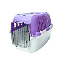 ファンタジーキャリー S パープル 小型犬、猫 ペット用 キャリーケース ハードタイプ 耐荷重7kgまで