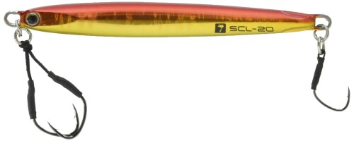 パームス(Palms) メタルジグ スローブラットキャストロング20 アカキン.