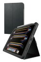 エレコム ipad pro 11インチiPad Pro(M4) 2024年モデル ケース ソフトレザー 軽量 2つのスタンドモード タッチペンホルダー付き ブラ...