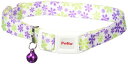 ペティオ (Petio) 首輪 CAT COLLAR フラワーカラー パープル 猫用 M サイズ