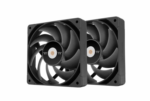 Thermaltake TOUGHFAN 14 Pro LEDなし・高回転・高風圧 5年保証モデル 2個パック CL-F160-PL14BL-A FN2013