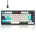 メカニカルキーボード KB82075% ガスケットゲーミングキーボード...(2)