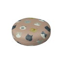 パール(Pearl) アクセサリーケース ミラー付き ミニ 携帯用 持ち運び アクセサリー収納 ジュエリーボックス 猫柄 猫 ネコ フレンズヒル ニャンズ ピンク 094419
