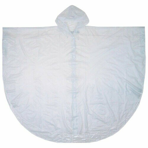 (カジメイク) 女性用サイクルパールポンチョ 1241 ホワイト 日本 F (FREE サイズ)