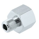 GREENCROSS 異径 中間ニップルソケット 1/4G(PF)×1/8G(PF) C-92 シルバー