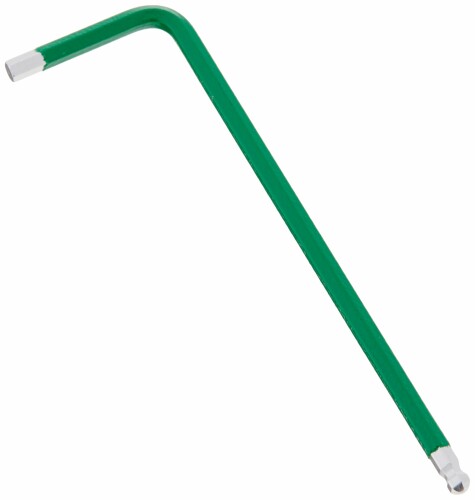 PBスイスツールズ ボール付六角棒レンチ(レインボー) 緑色 212-2RB